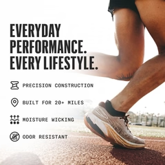 Performance No-Show Socks